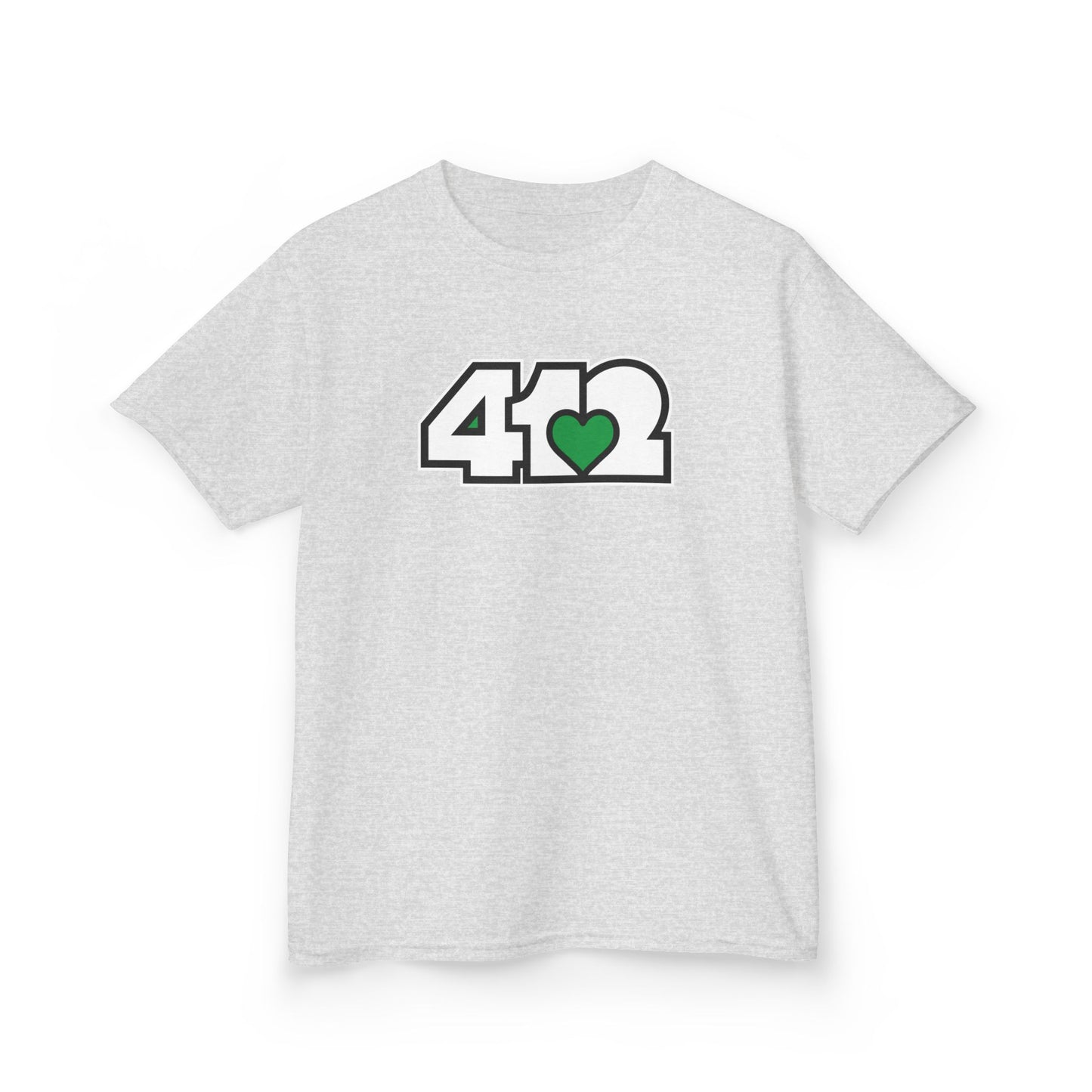 Green Heart Kids Cotton Tee