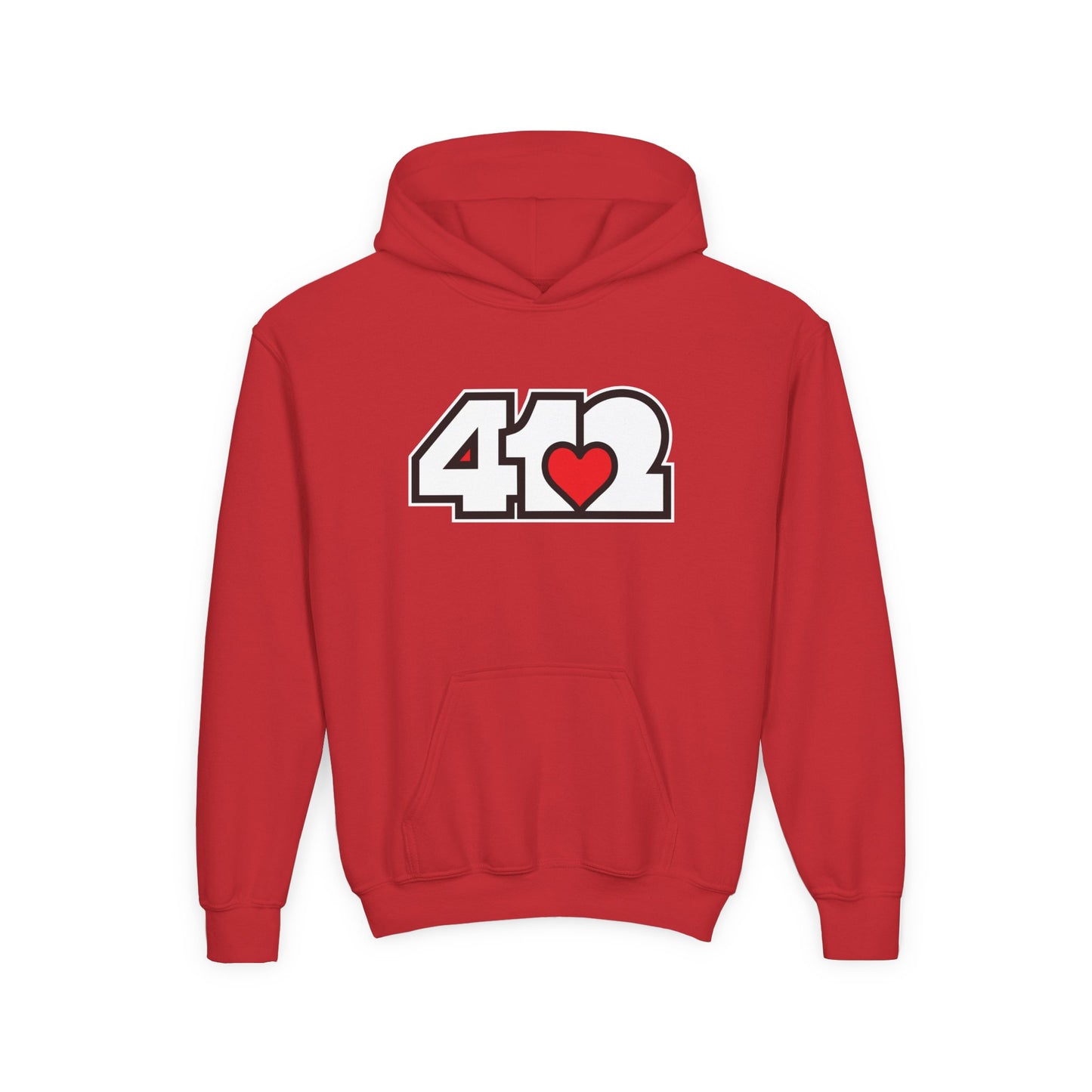 Red Heart Youth Hoodie