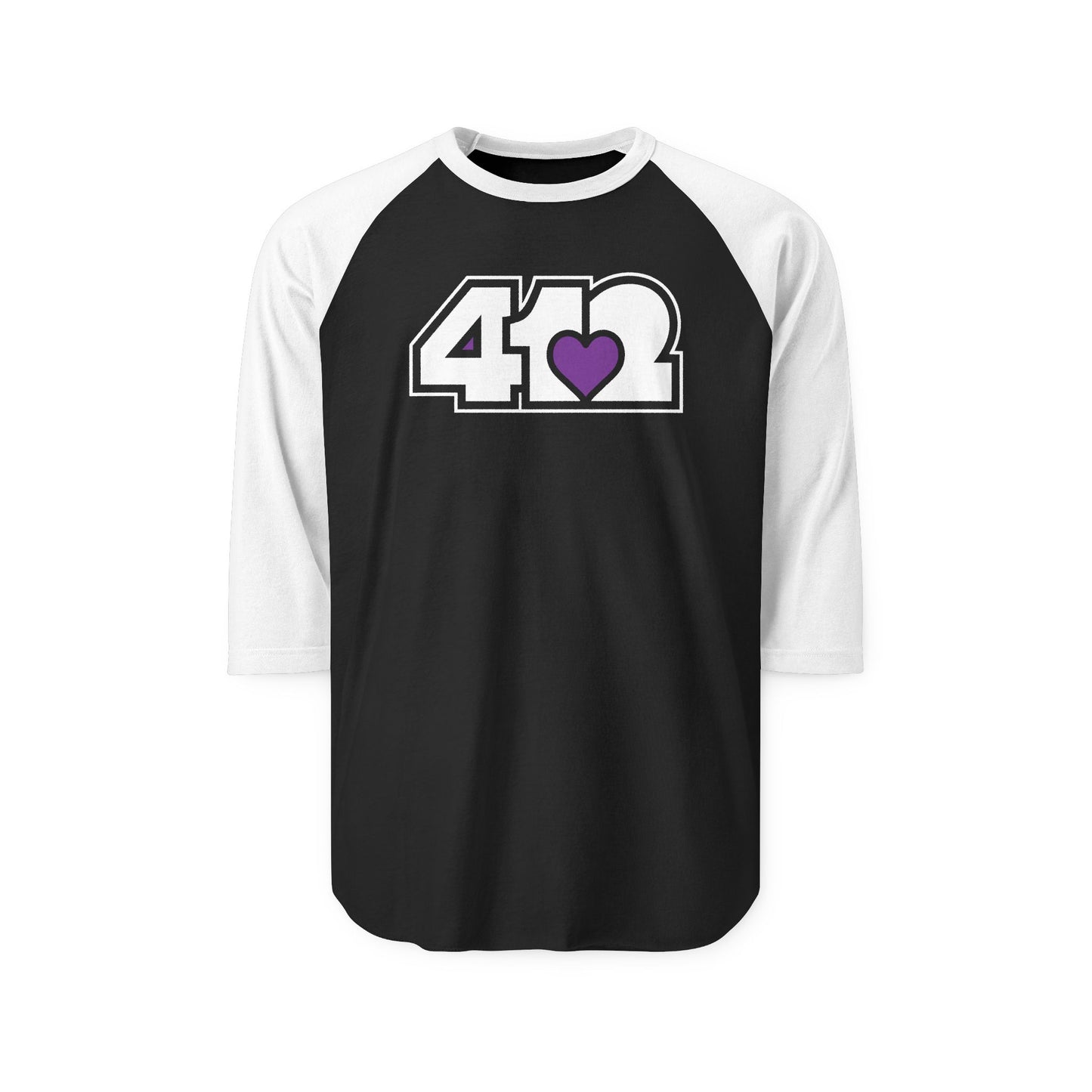 Purple Heart Three-Quarter Sleeve Shirt