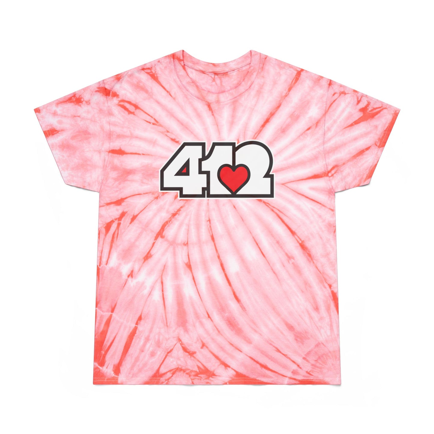 Coral Tie-Dye Tee