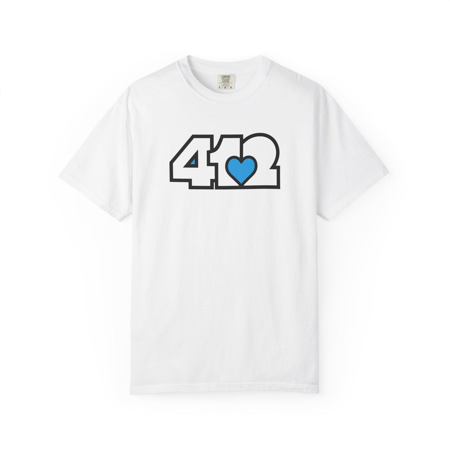 Blue Heart Adult T-Shirt