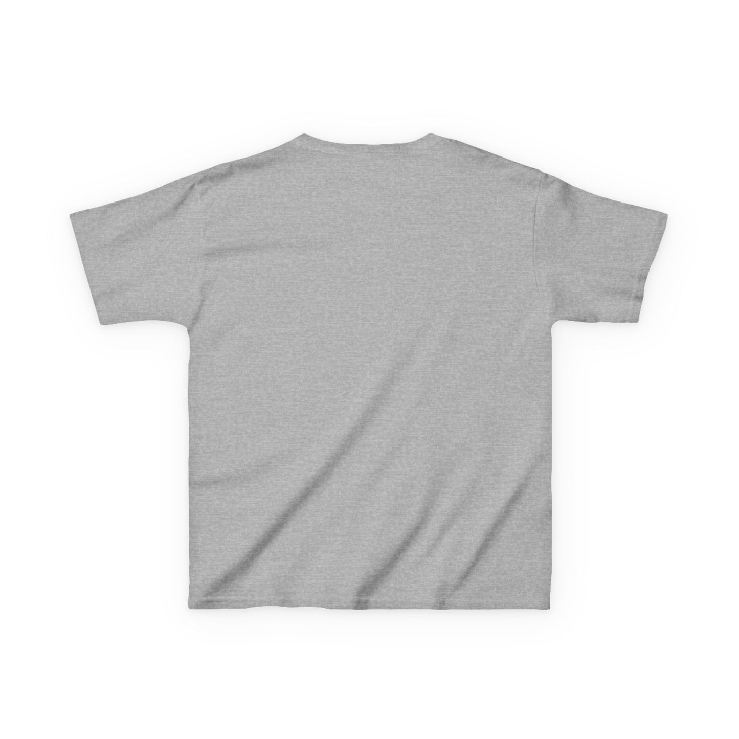 412 Kids Cotton Tee - Yellow Heart, Black Logo