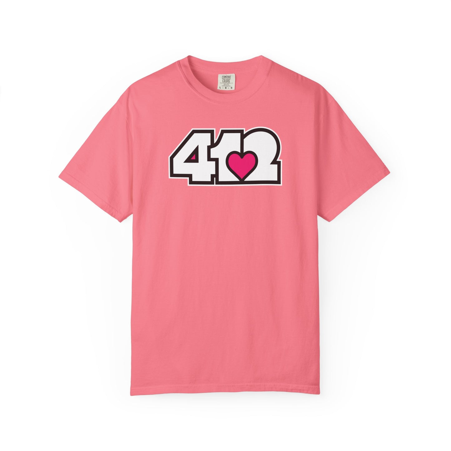 Pink Heart Adult T-Shirt