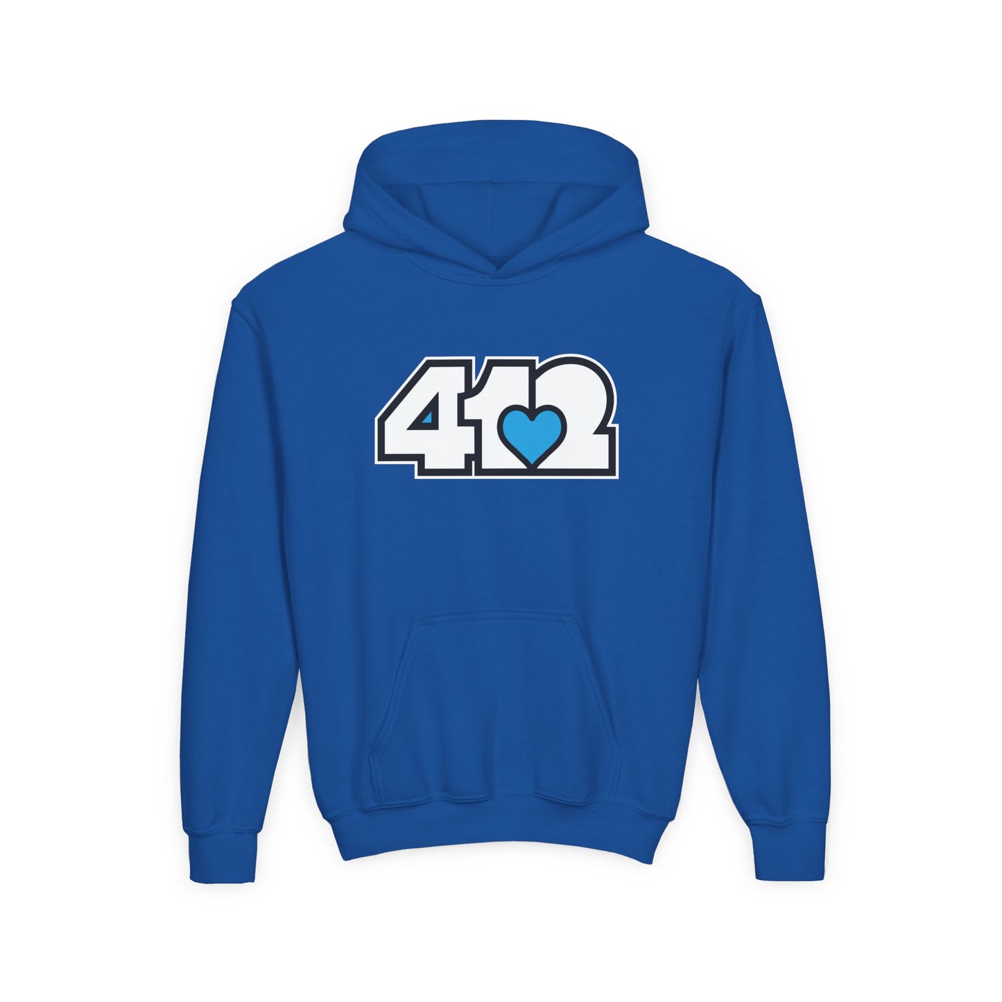 Blue Heart Youth Hoodie