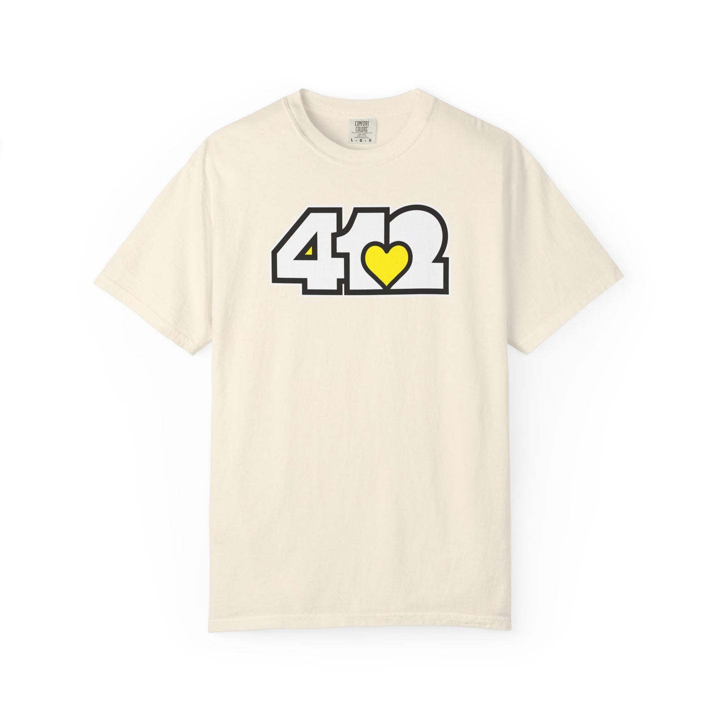 Yellow Heart Adult T-Shirt