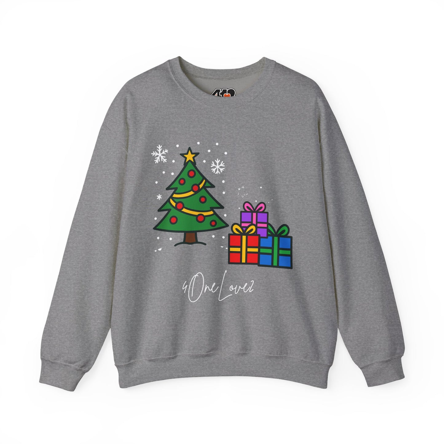 Christmas Sweatshirt - Tree and Presents