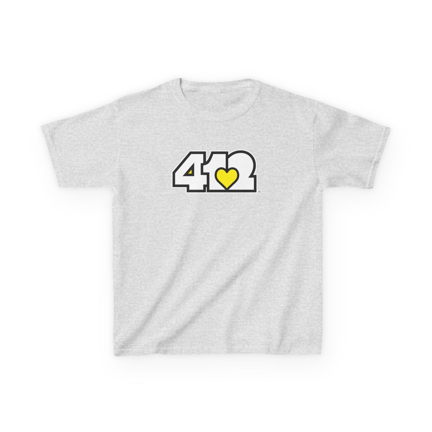 Yellow Heart Kids Cotton Tee