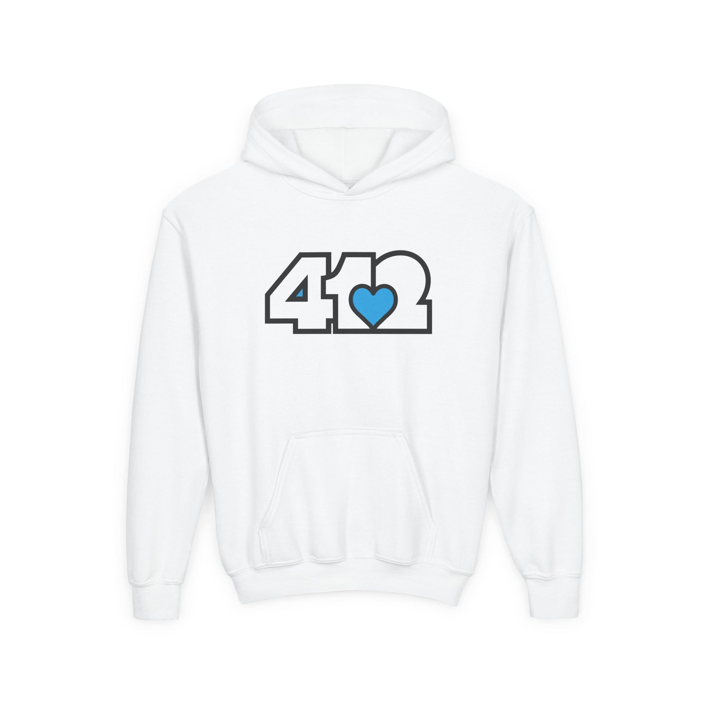 Blue Heart Youth Hoodie