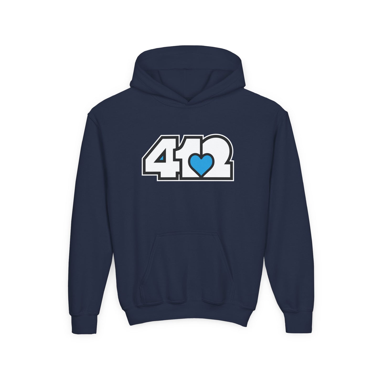 Blue Heart Youth Hoodie