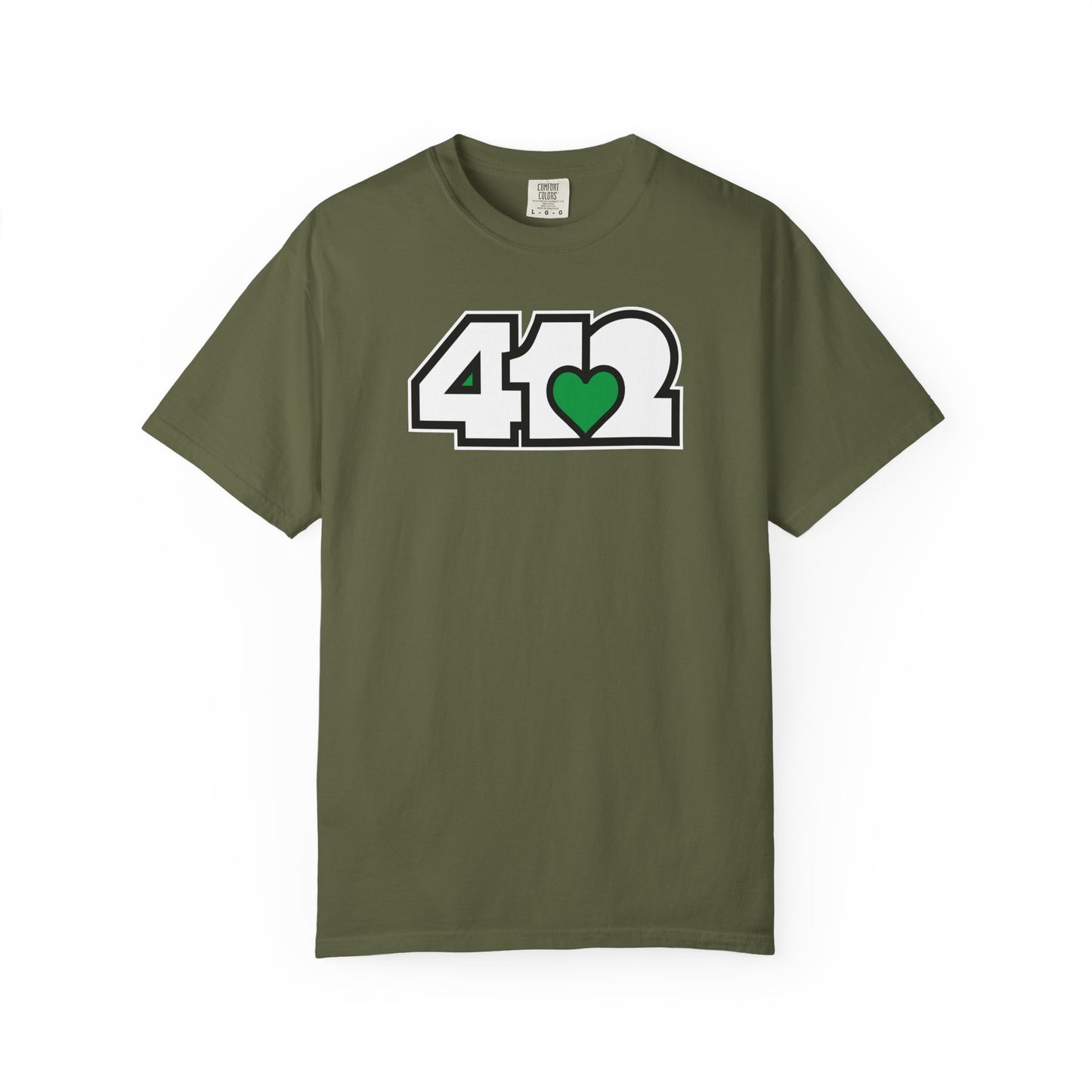Green Heart Adult T-Shirt