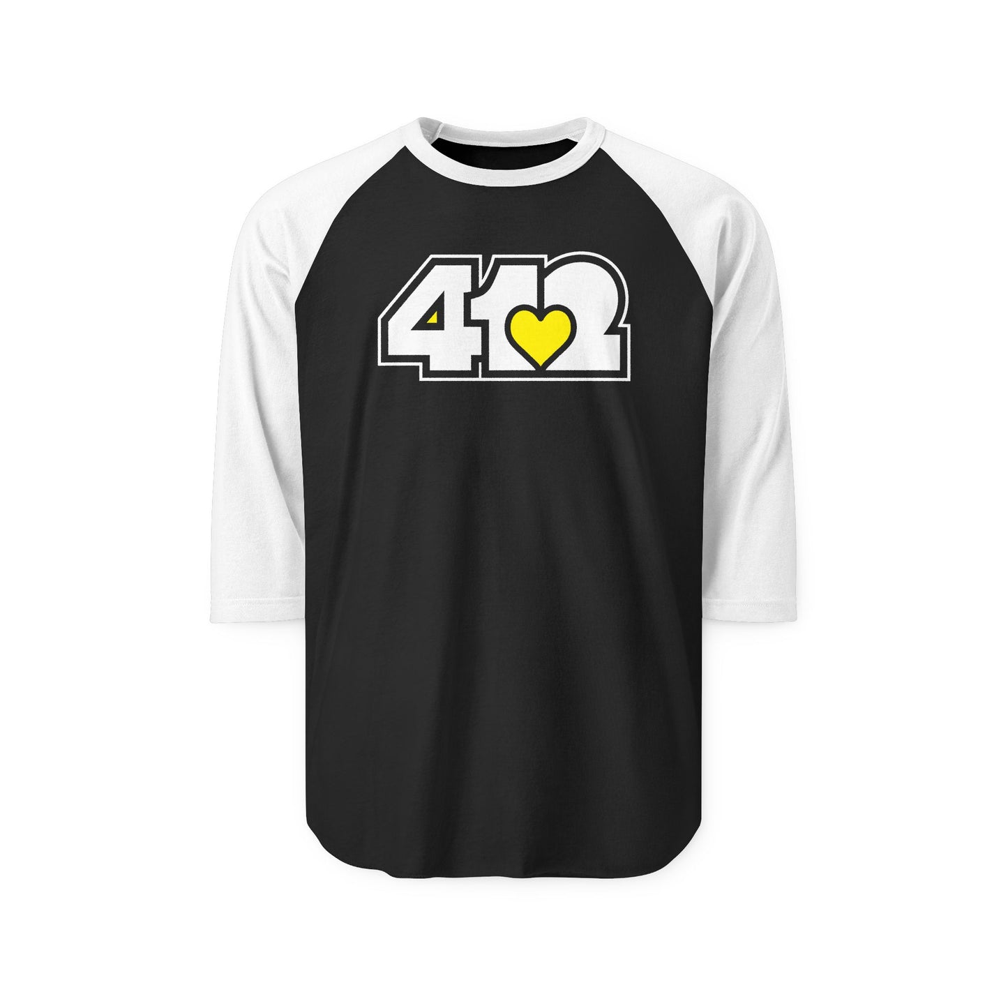 Yellow Heart Three-Quarter Sleeve Shirt