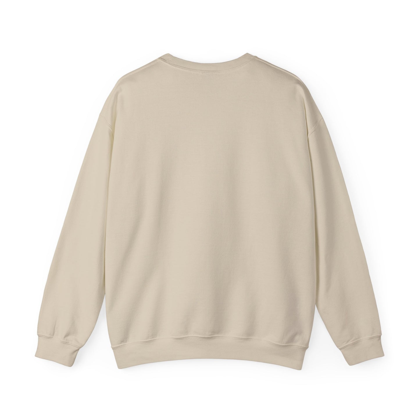412 Crew Neck Sweatshirt - Blue Heart, White Logo