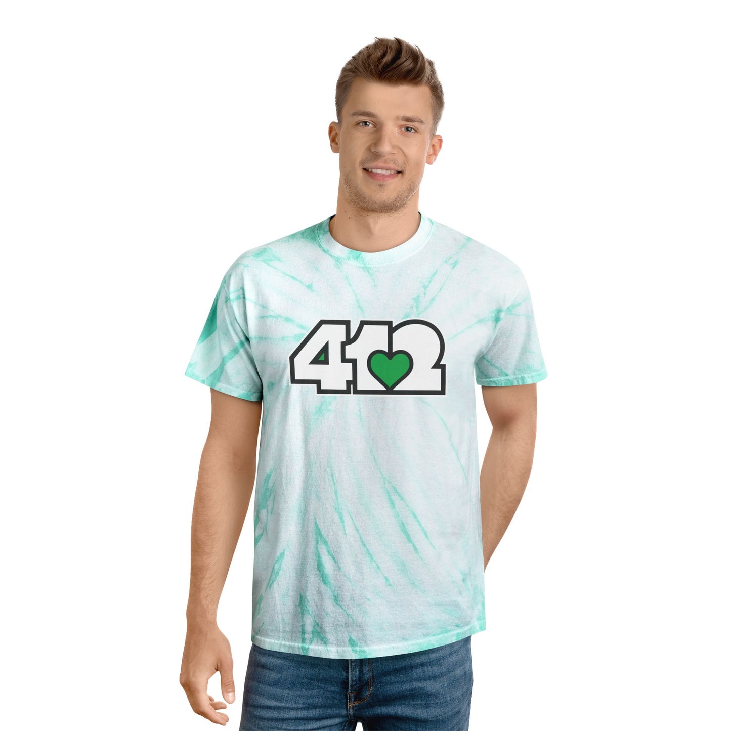 Mint Green Tie-Dye Tee