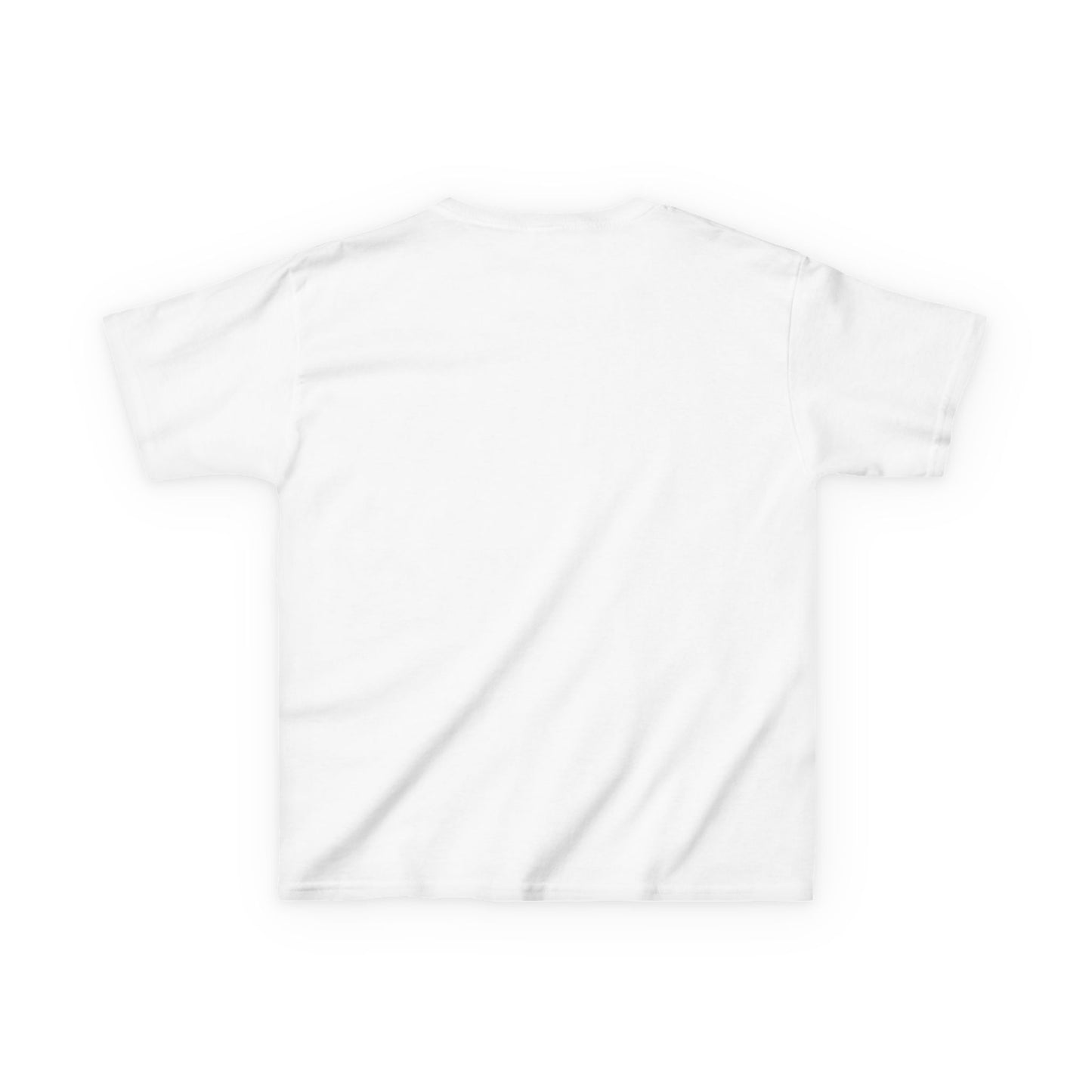 412 Kids Cotton Tee - Yellow Heart, Black Logo