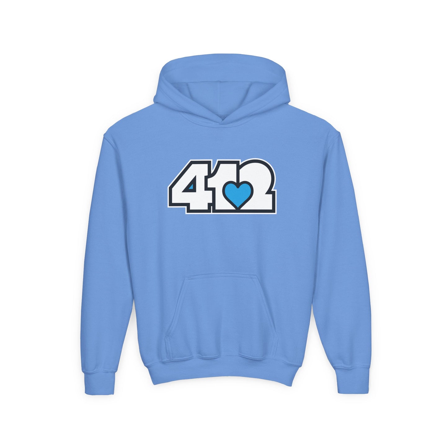 Blue Heart Youth Hoodie
