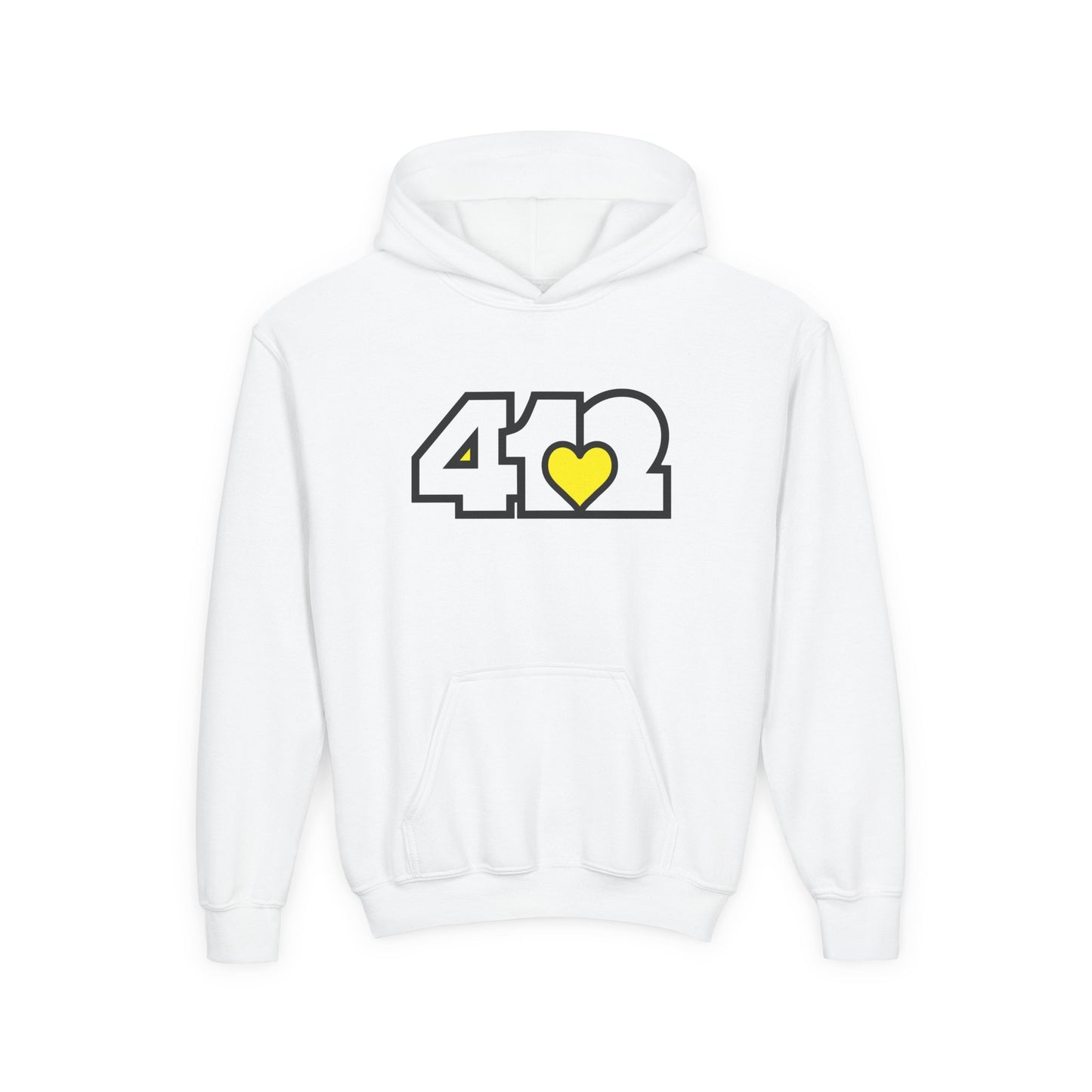 Yellow Heart Youth Hoodie