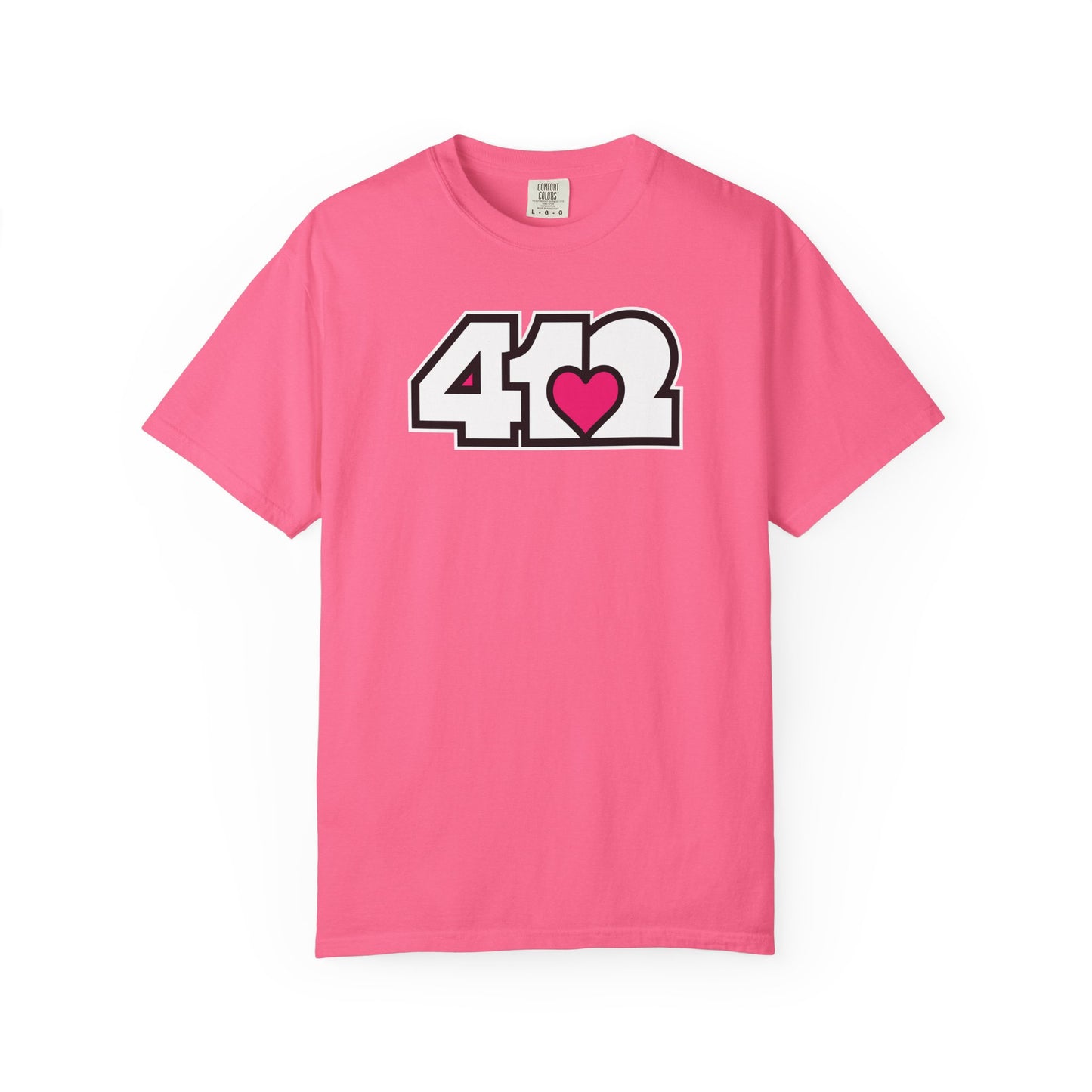 Pink Heart Adult T-Shirt