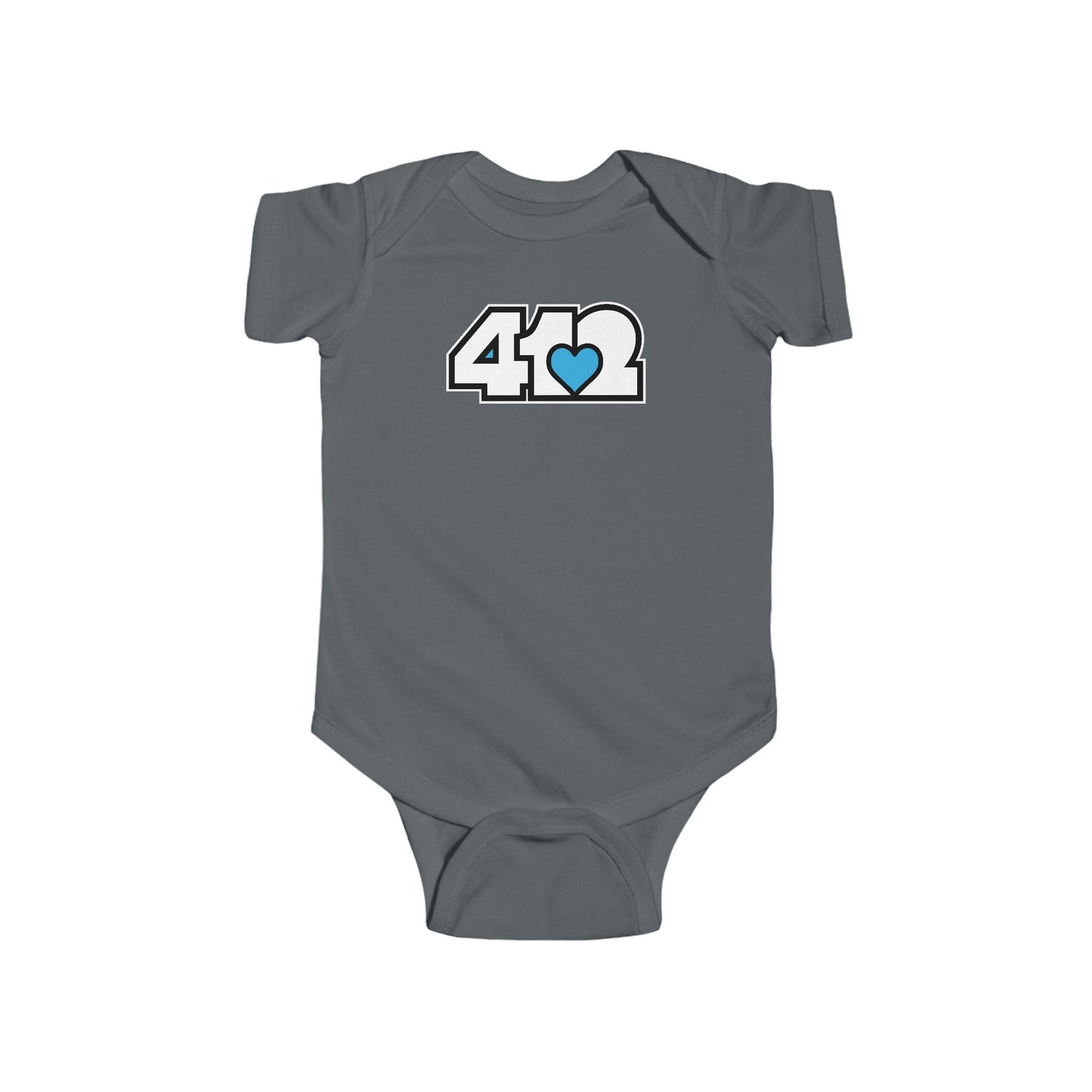 Blue Heart Infant Bodysuit