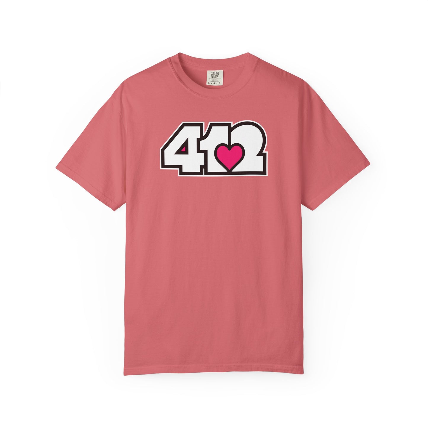 Pink Heart Adult T-Shirt