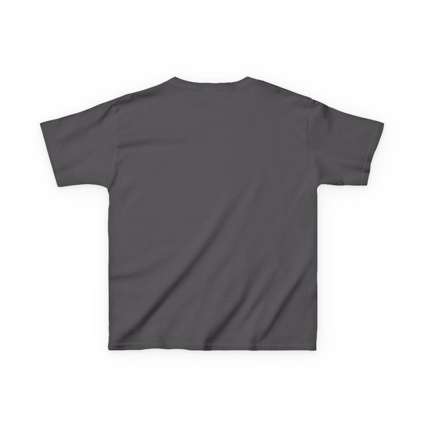 412 Kids Cotton Tee - Pink Heart, Black Logo