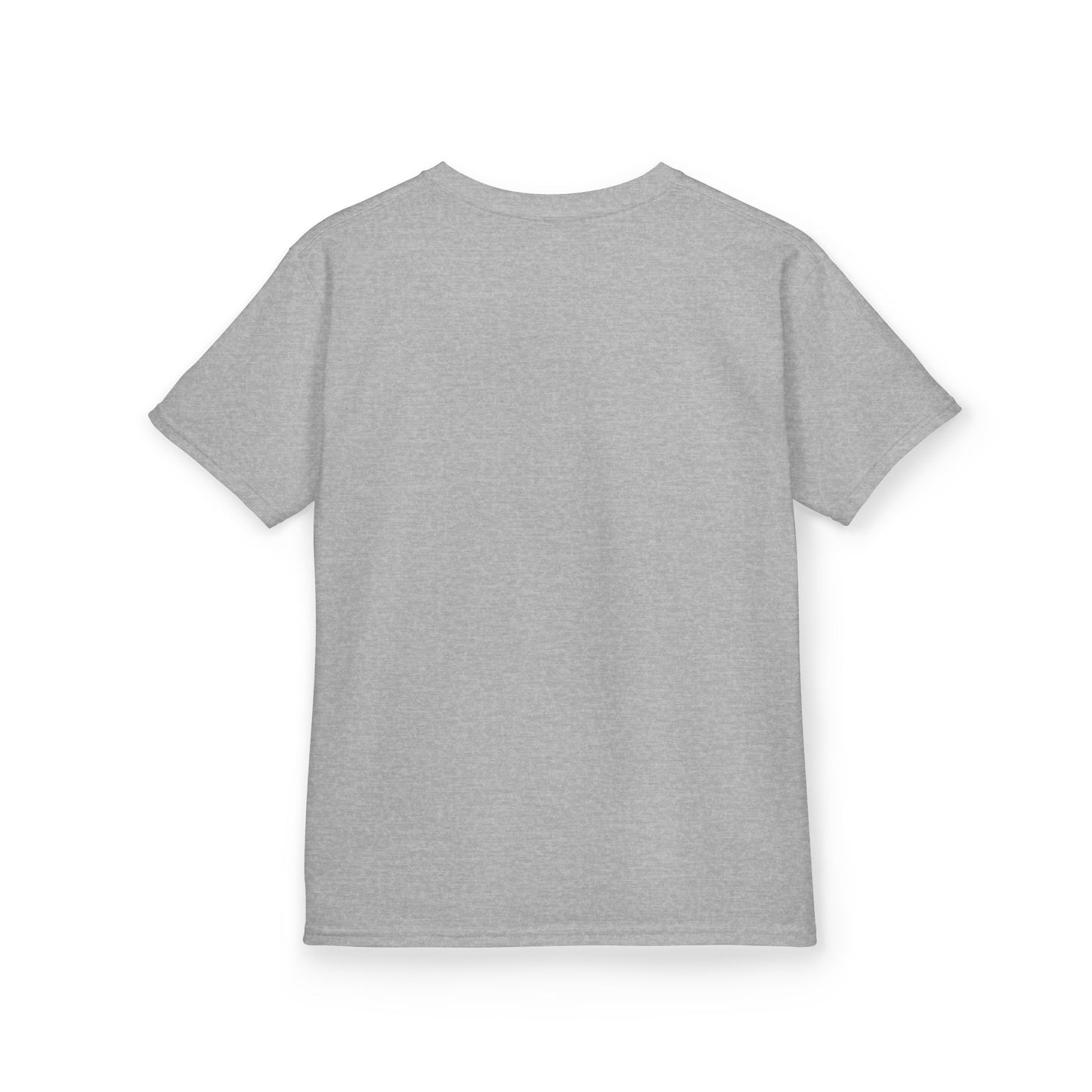 412 Kids Cotton Tee - Pink Heart, Black Logo