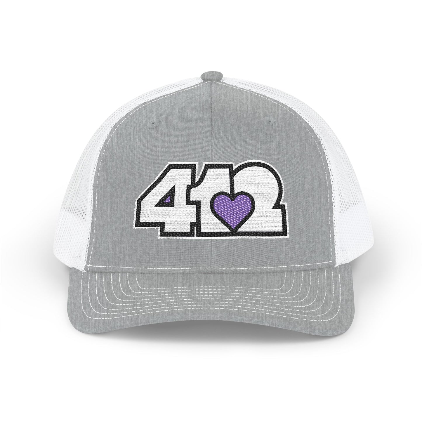 Purple Heart Embroidered Snapback Cap