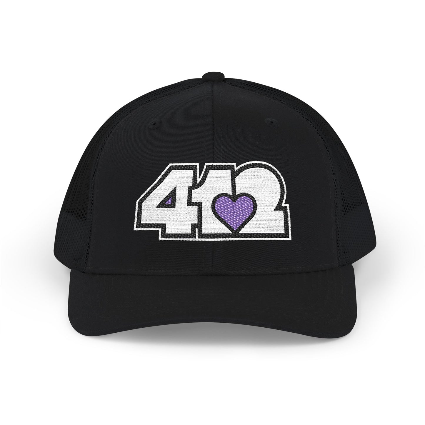 Purple Heart Embroidered Snapback Cap
