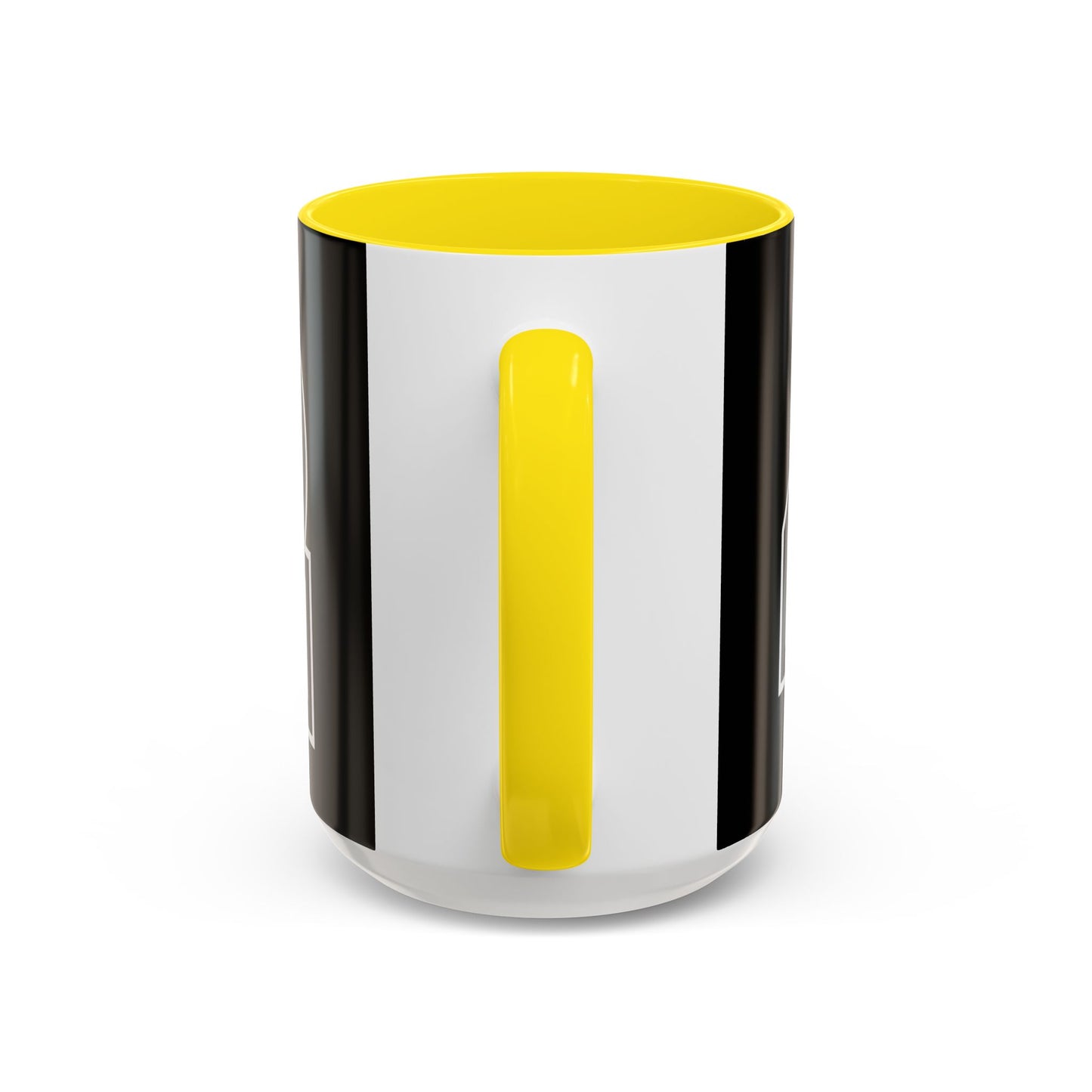 412 Collectible Mug - Yellow Heart, White Logo