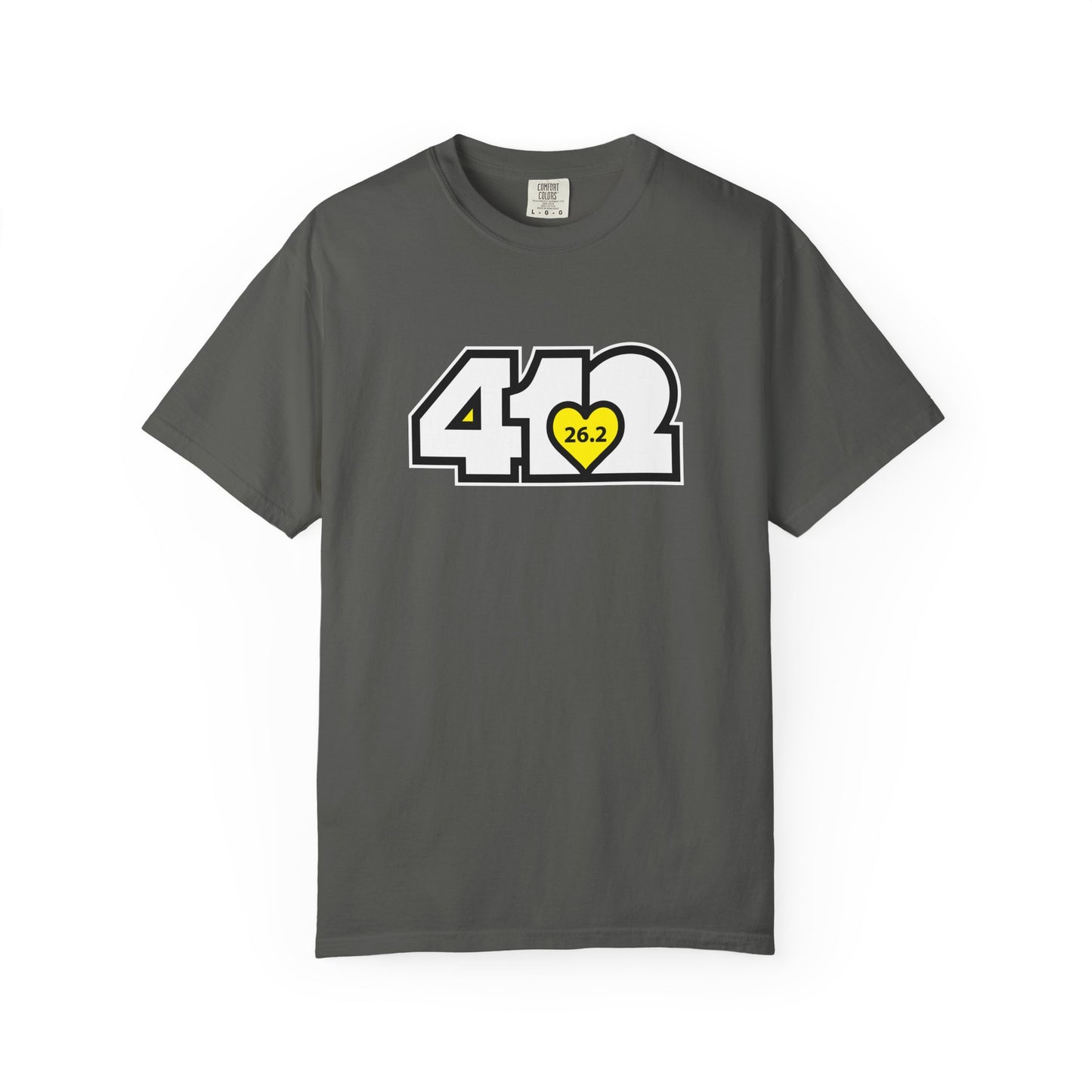 Heart of a Champion Adult T-Shirt 26.2