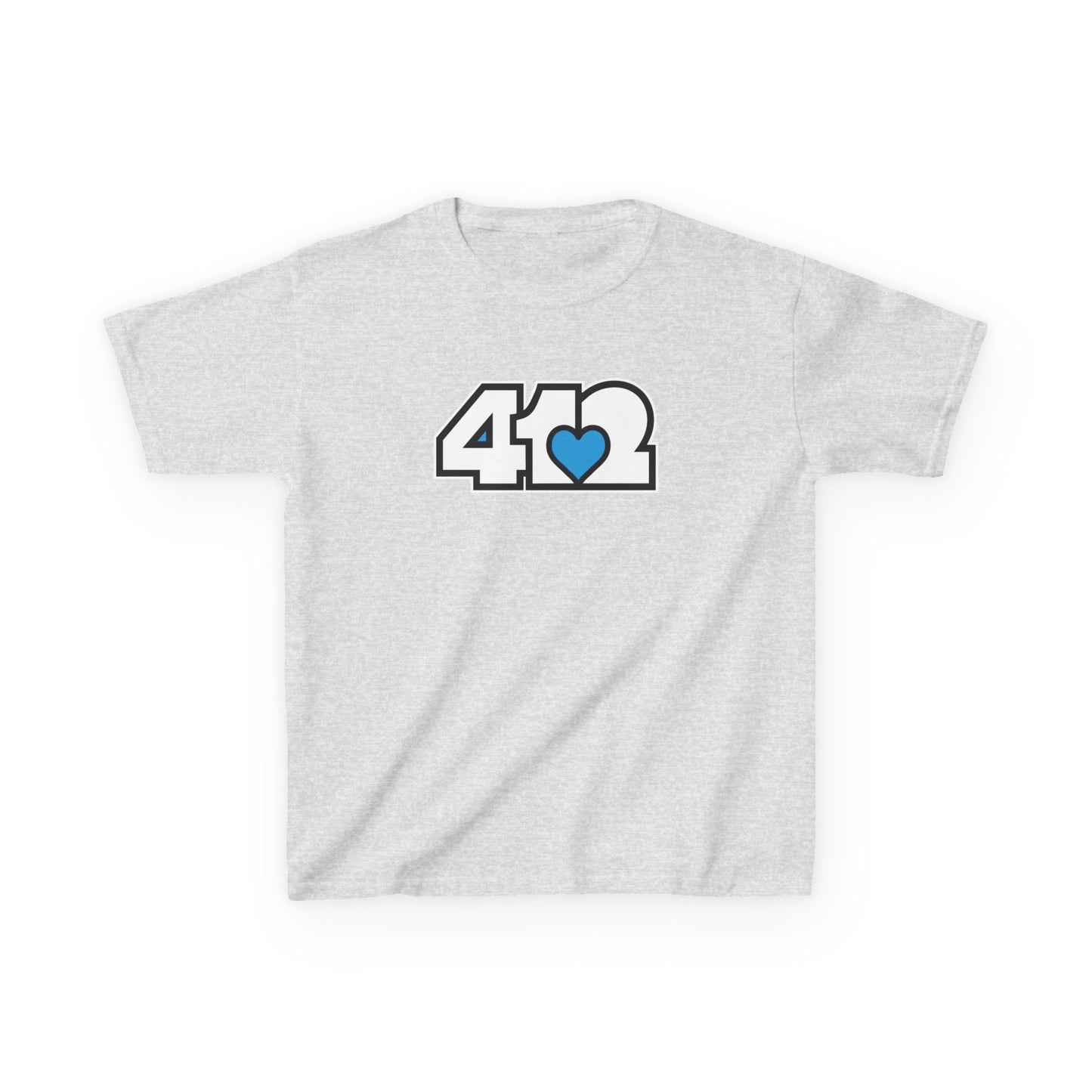 Blue Heart Kids Cotton Tee