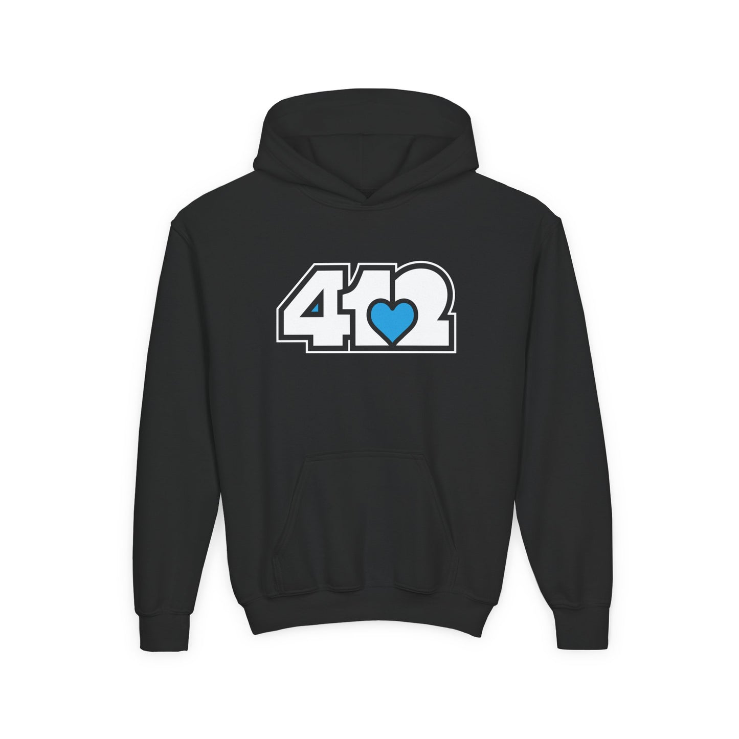 Blue Heart Youth Hoodie