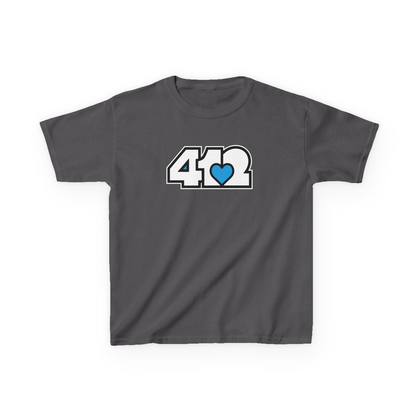 Blue Heart Kids Cotton Tee