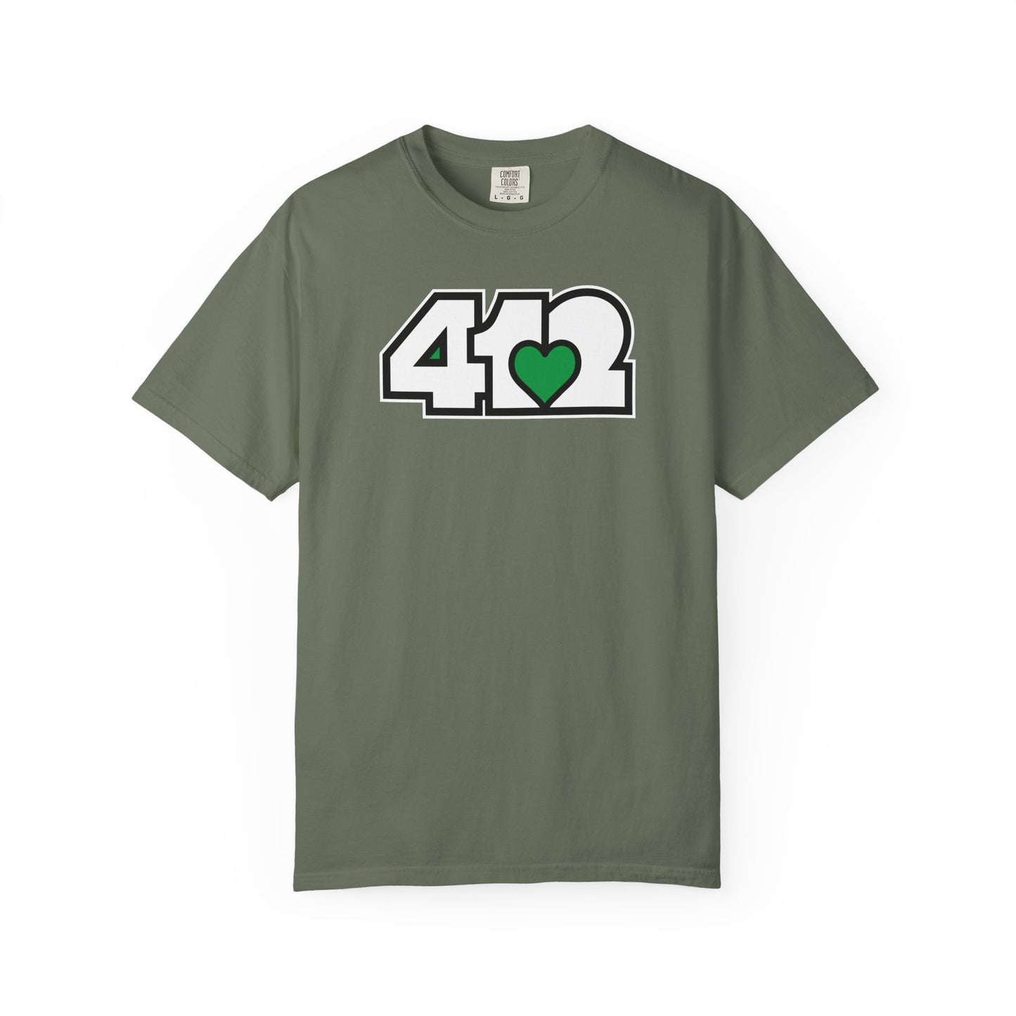 Green Heart Adult T-Shirt