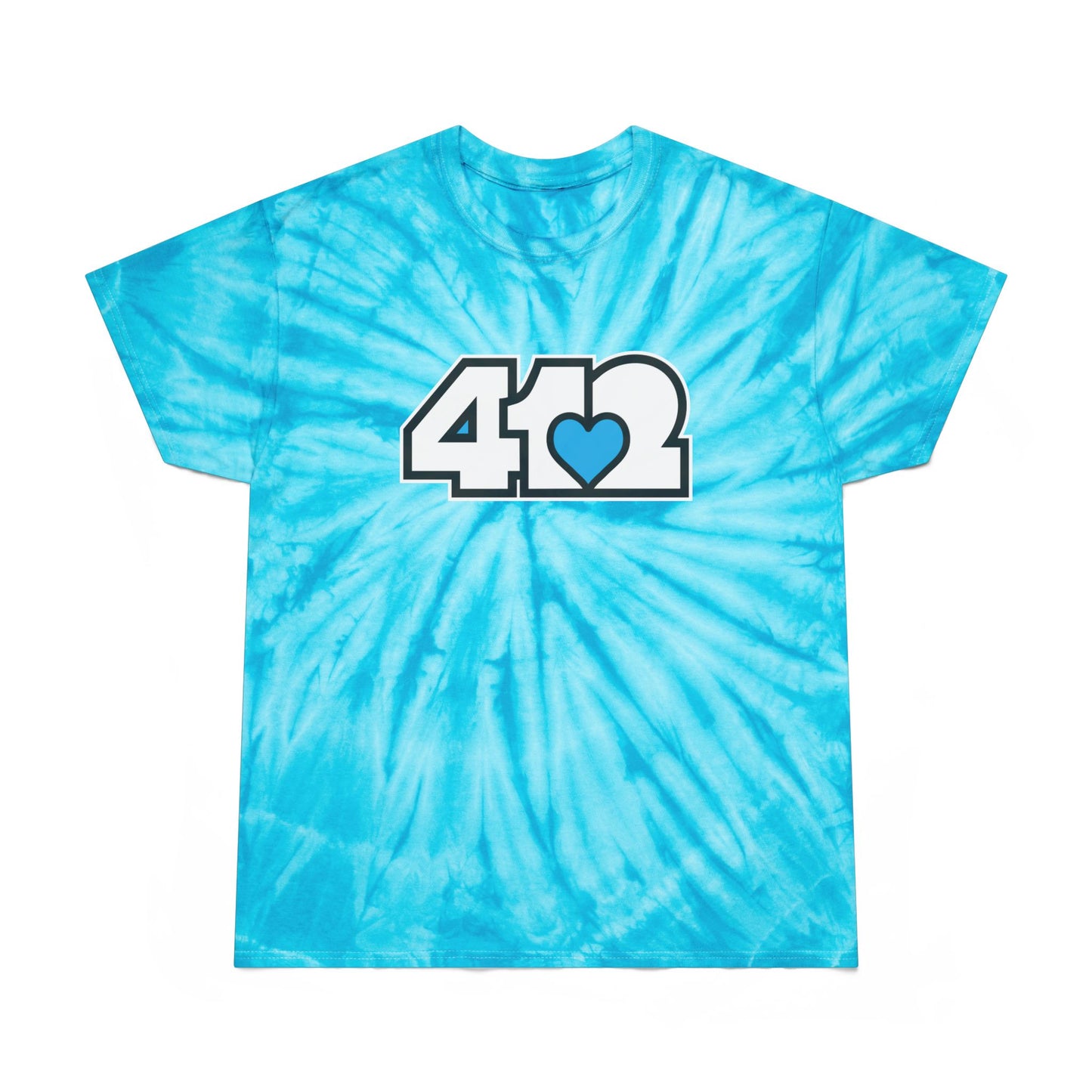Turquoise Tie-Dye Tee