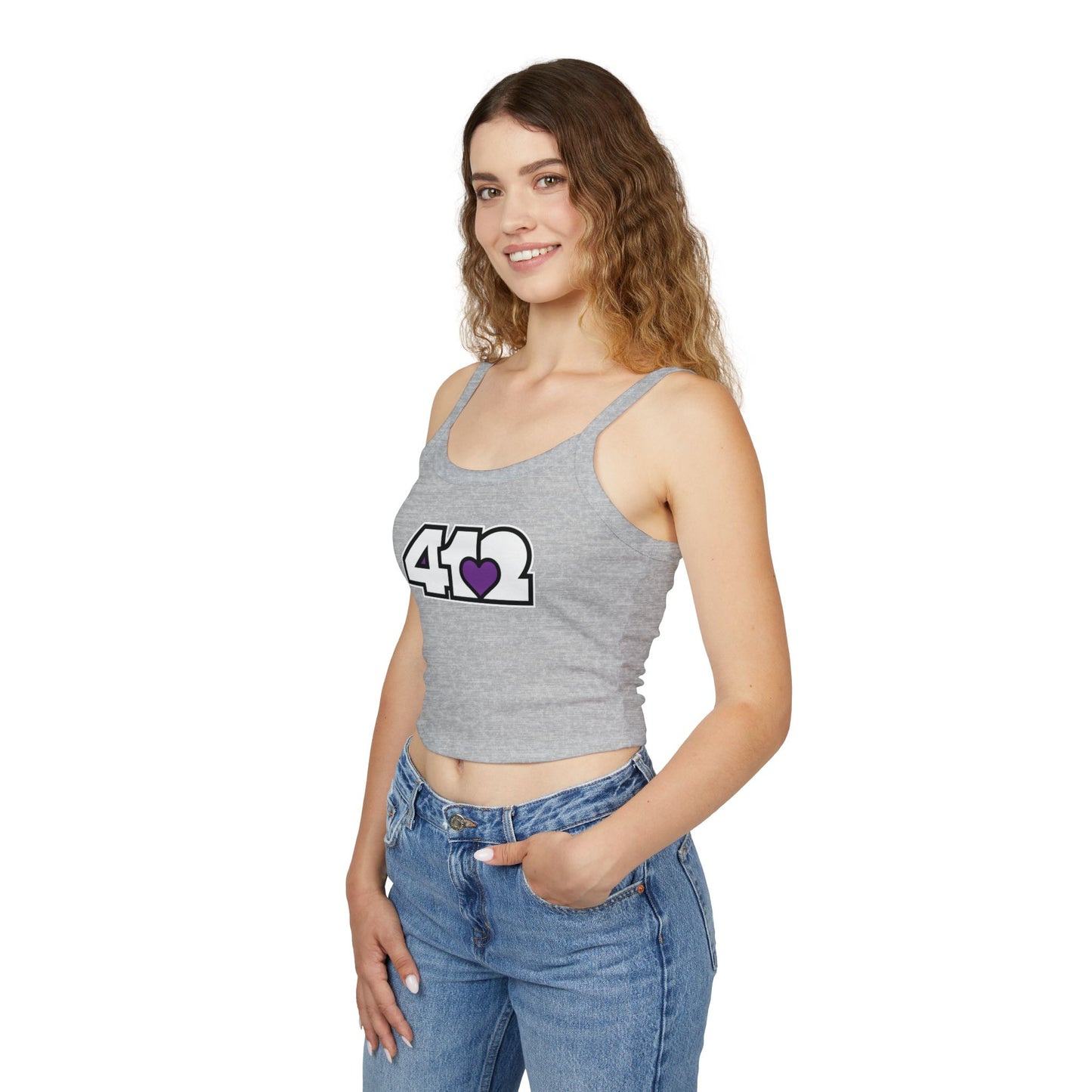 Purple Heart Women's Spaghetti Strap Top