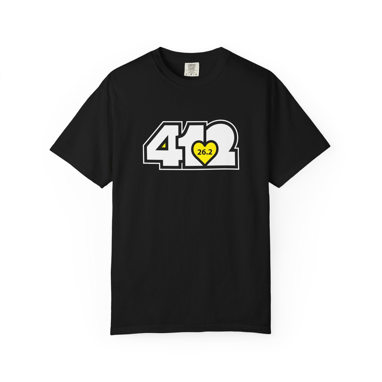Heart of a Champion Adult T-Shirt 26.2
