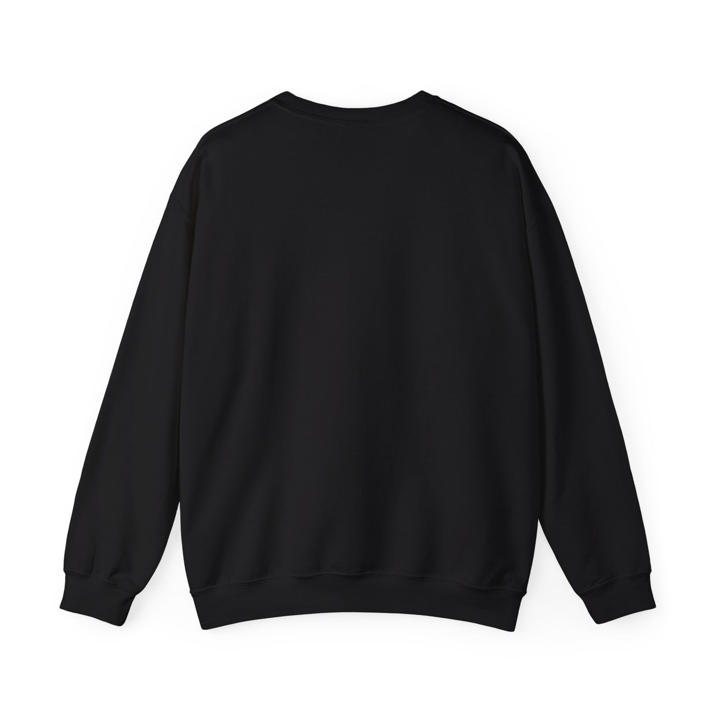 412 Crew Neck Sweatshirt - Blue Heart, White Logo
