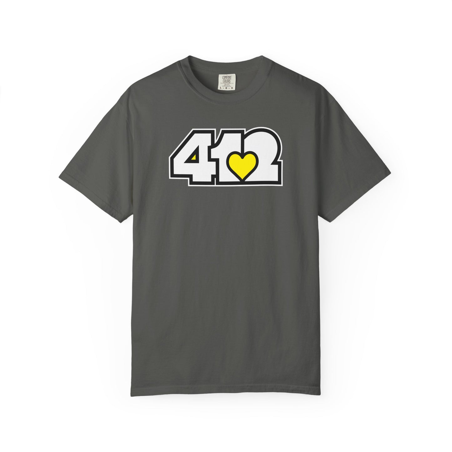 Yellow Heart Adult T-Shirt