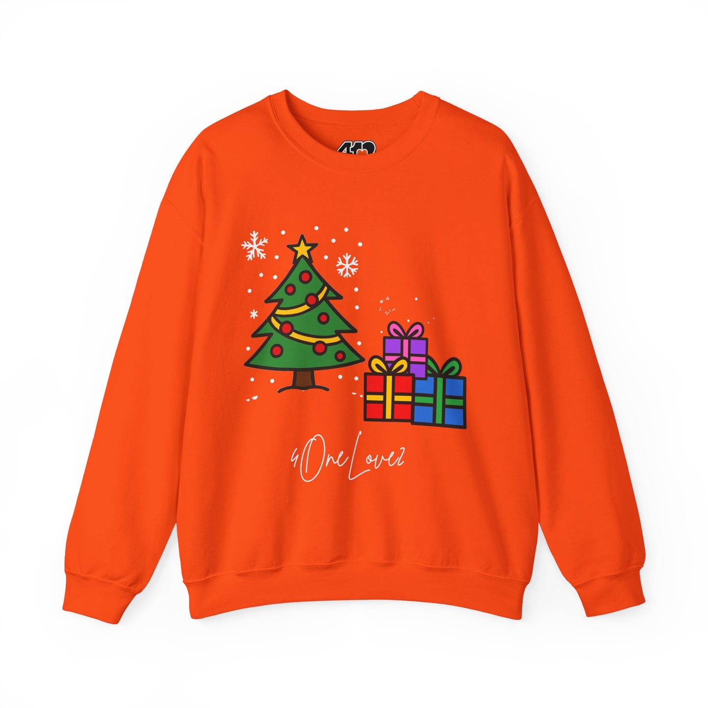 Christmas Sweatshirt - Tree and Presents