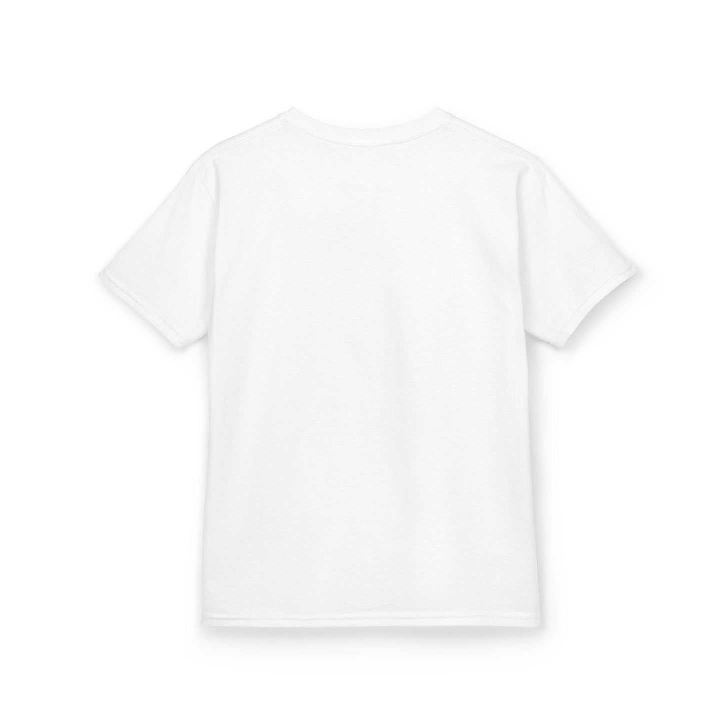 412 Kids Cotton Tee - Yellow Heart, Black Logo