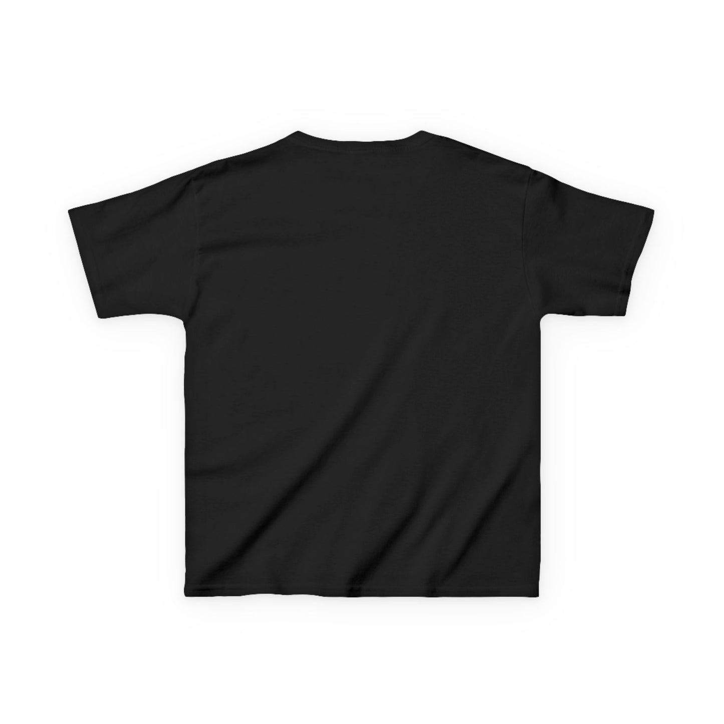 412 Kids Cotton Tee - Yellow Heart, Black Logo