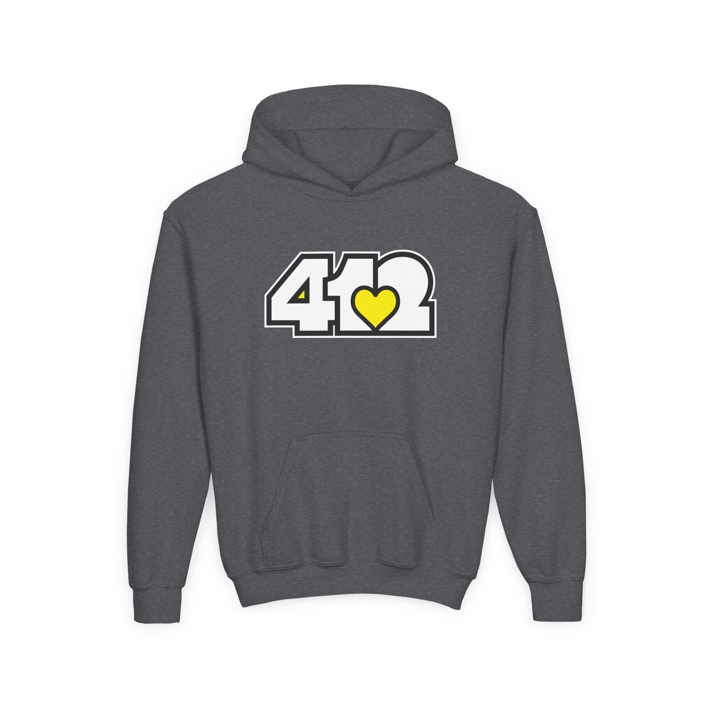 Yellow Heart Youth Hoodie