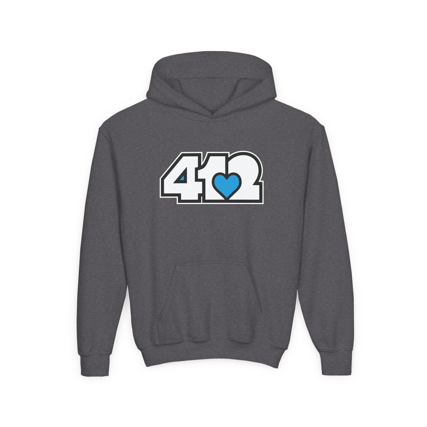 Blue Heart Youth Hoodie
