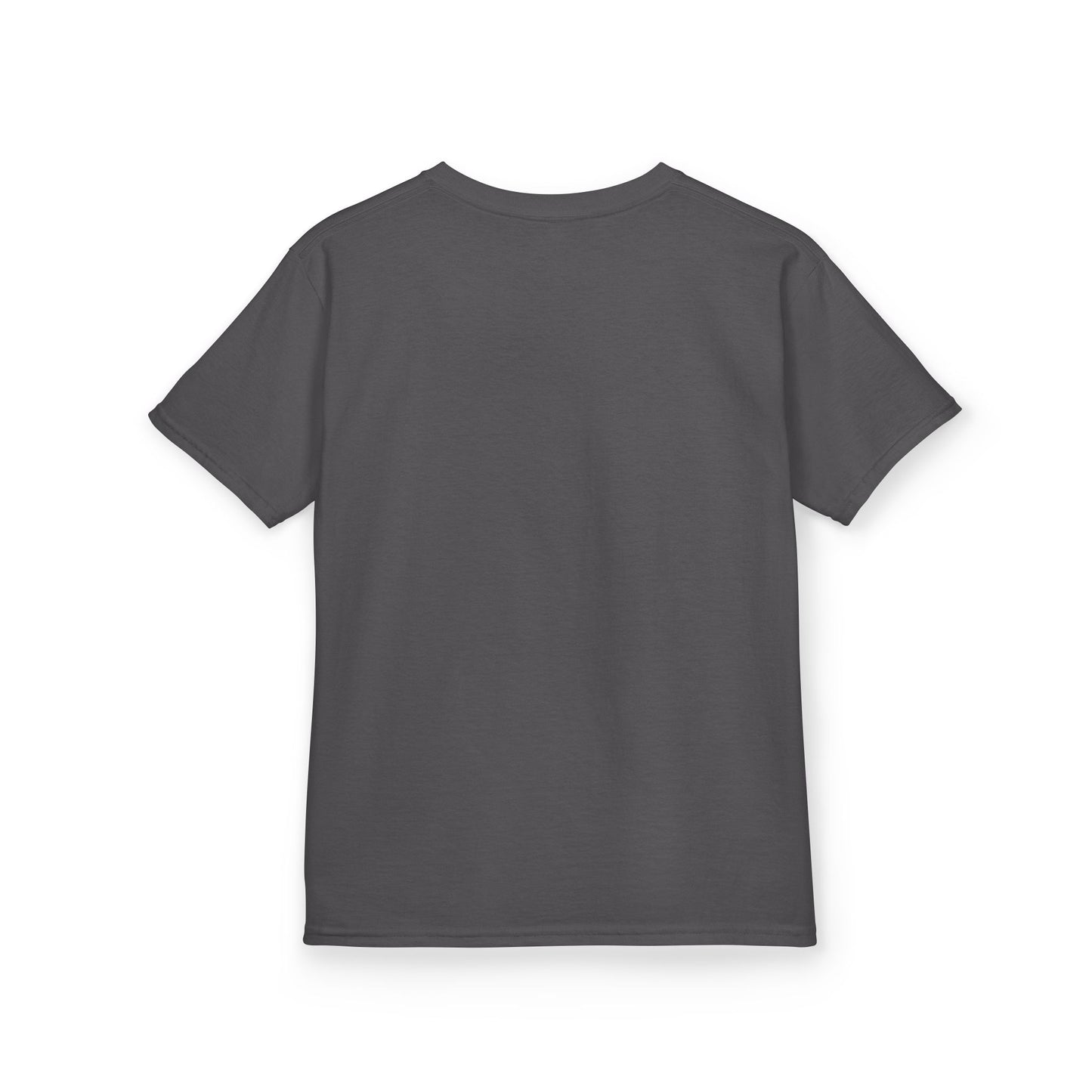 412 Kids Cotton Tee - Pink Heart, Black Logo