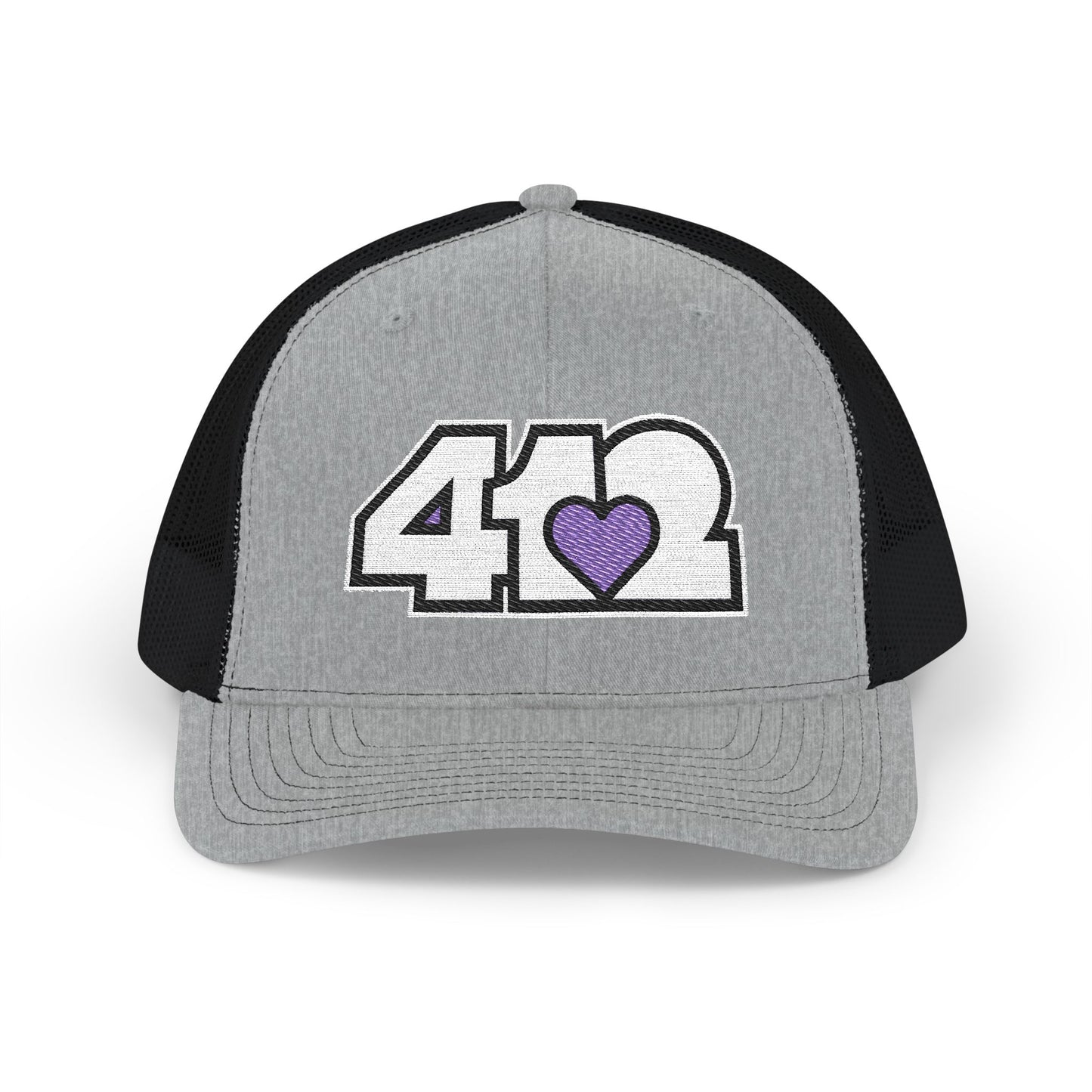 Purple Heart Embroidered Snapback Cap