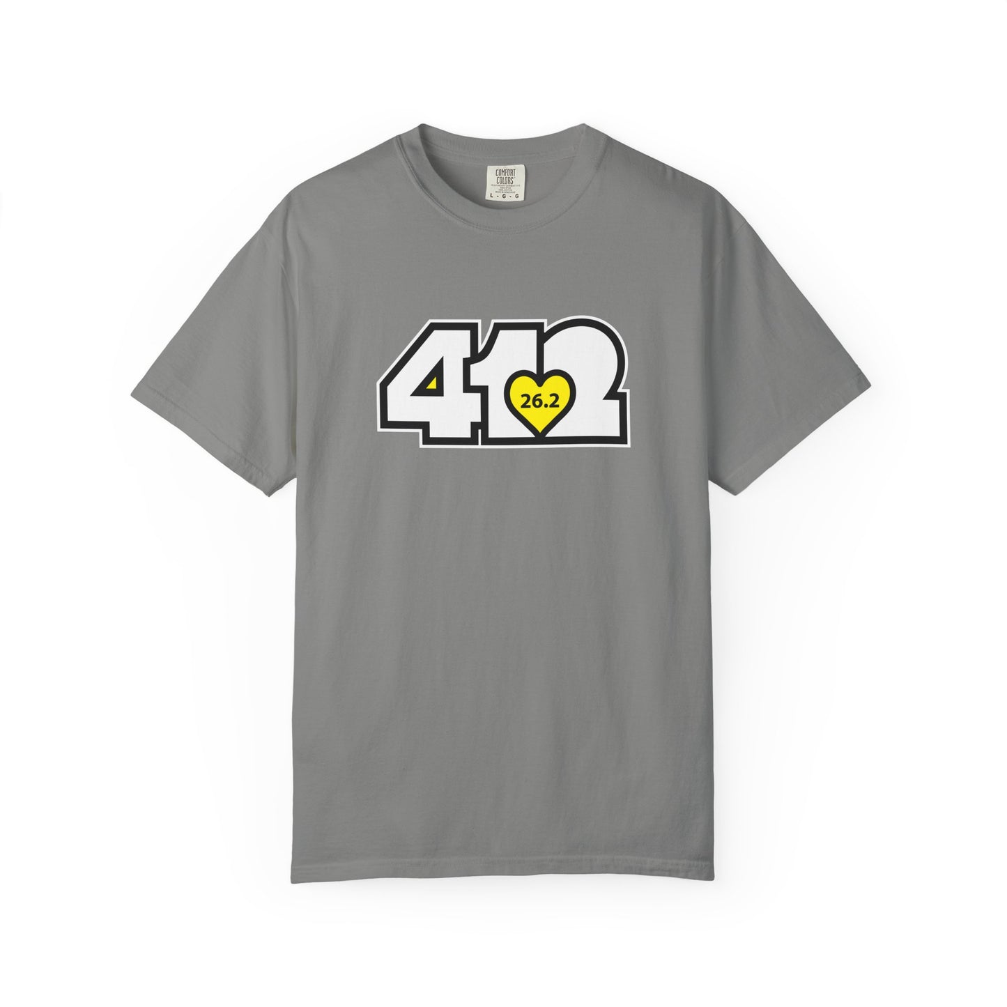 Heart of a Champion Adult T-Shirt 26.2