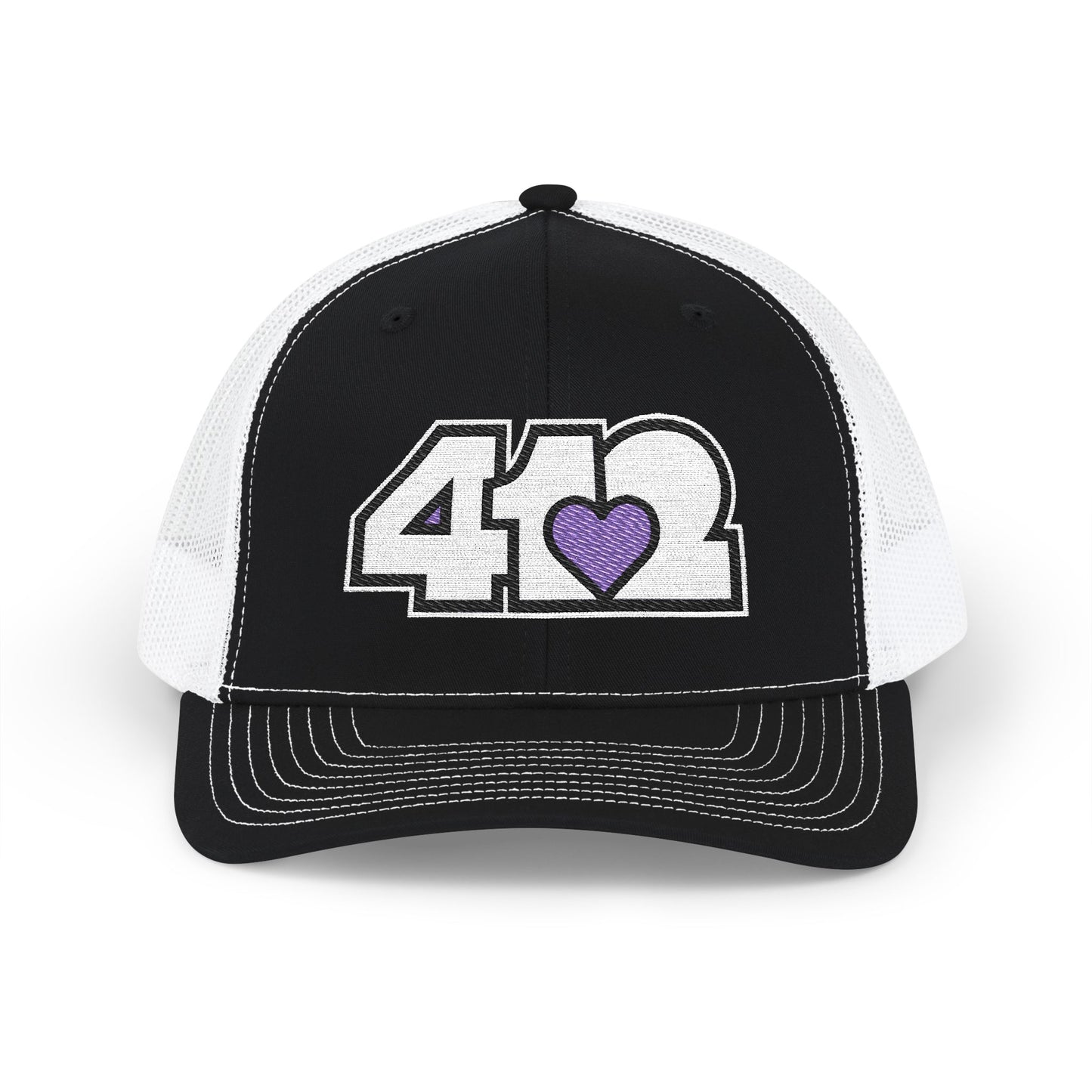 Purple Heart Embroidered Snapback Cap