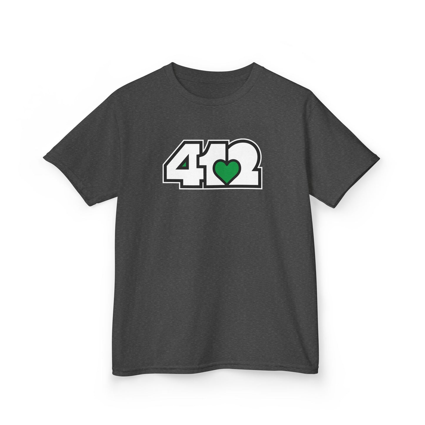 Green Heart Kids Cotton Tee