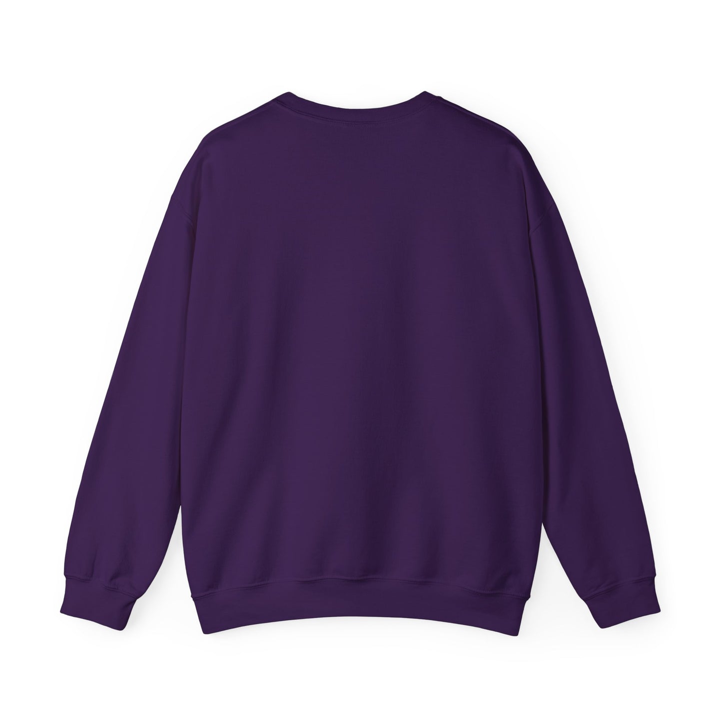 412 Crew Neck Sweatshirt - Purple Heart, Black Logo