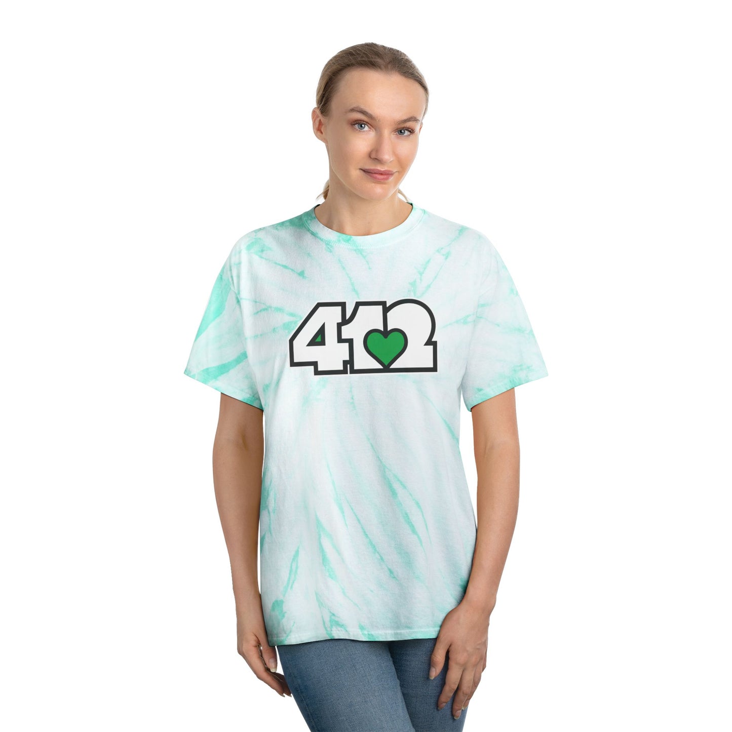 Mint Green Tie-Dye Tee